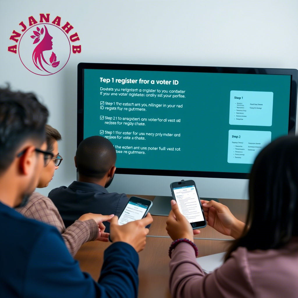 How to Get Voter ID? Self Registration Guide in Simple Step,Voter ID card online apply,Voter id card kaise download kare,2025 Voter ID Card online Application Form 6, When will I get voter ID card after applying online,Voter ID card check online,Voter ID card Download with Photo,Voter ID apply age 17,Voter ID Search by name,step by step guide to register online for voter id,how to apply for voter id card online, how to register for voter id online, apply online for voter id card,how to register as new voter, national government services portel,how to register to voter id card,how to make new voter id crd online in hindi,how to register as a voter through voter id card,setp by step guide applying for voter id online on new portal,free & easy process for new voter id card,how to make vaoter id card your phone,how to apply new voter id card, voter id card, voter id kaise banaye, phone se hi voter id card kaise banaye, kaise apply kare khud ka voter id card, apne hi mobile se kaise apply kare voter id card, kya ghar baide khud hi kar sakte hai apply votaer id card ke liye,kis website se se khud hi voter id card ko apply kare,how to download voter id card online in 2 minutes,मतदान के लिए पंजीकरण कैसे करें, भारत निर्वाचन आयोग , You can get it made online through a new Voter ID,voter ID Card online apply in hindi,voter ID Card online Application Form 6,Voter ID Download,Voter ID apply in hindi,वोटर आईडी कार्ड कैसे बनाएं मोबाइल से,नया वोटर आईडी कार्ड कैसे बनाएं,Voter ID Card Download with Photo,Voter ID Search by name,anjana,ANJANA,anjanahub,anjanahub.com,www.anjanahub.com,What is a Voter ID?,Why is Voter ID Important?,Eligibility Criteria for Voter ID,How to Get Voter ID? Step-by-Step Process,Documents Required for Voter ID Self-Registration,How to Check Voter ID Application Status?,Voter ID Self-Registration से जुड़े सवाल